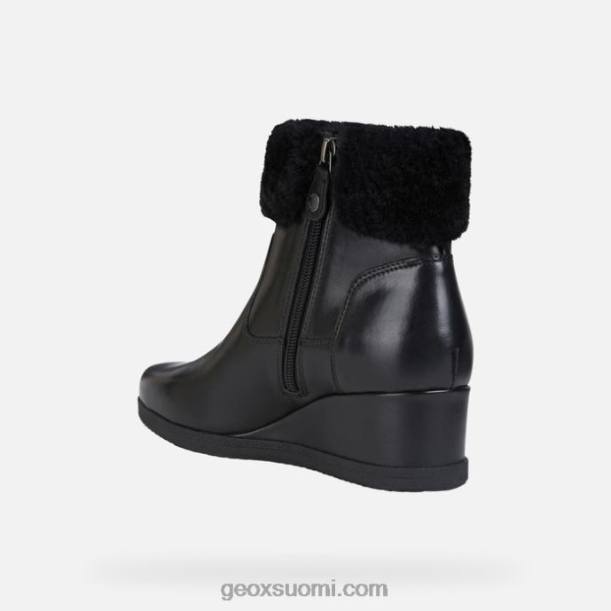 musta 42HD2271 Geox anylla wedge nainen