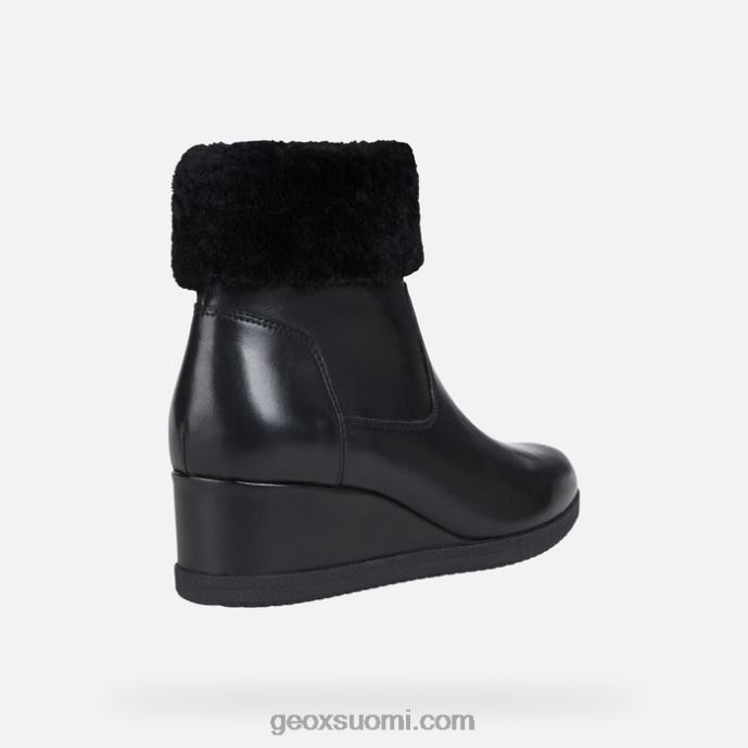 musta 42HD2271 Geox anylla wedge nainen