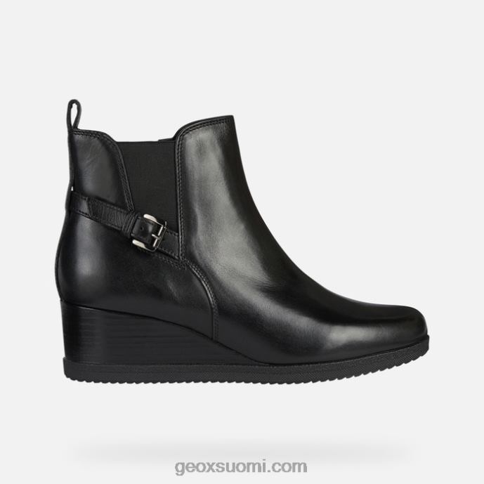 musta 42HD2369 Geox anylla wedge nainen
