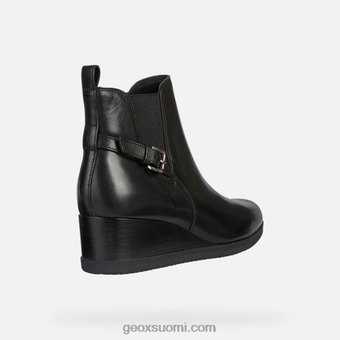 musta 42HD2369 Geox anylla wedge nainen