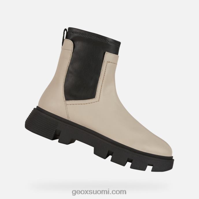 vaalea taupe/musta 42HD2255 Geox ilkeä nainen