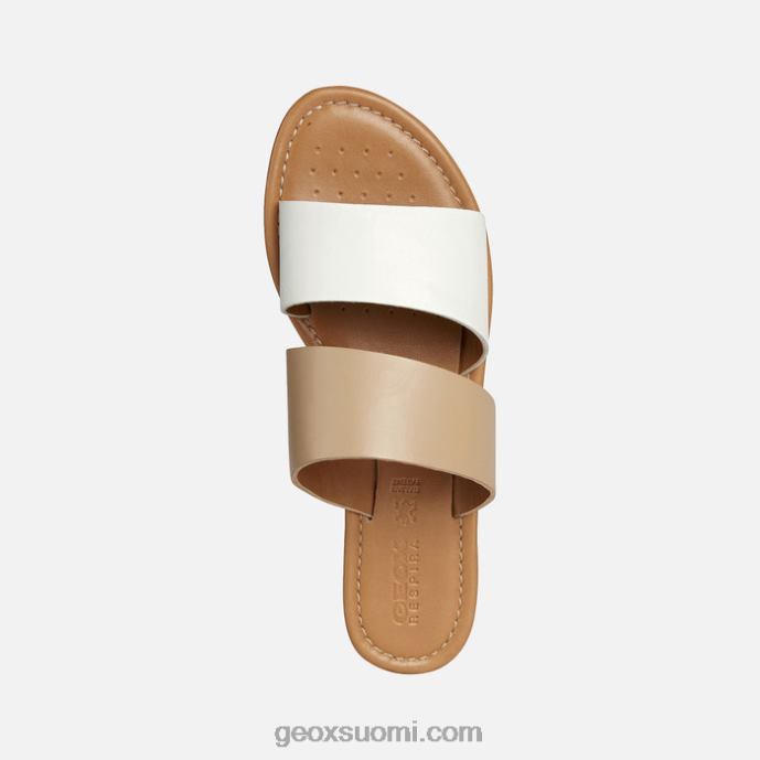 beige/valkoinen 42HD2161 Geox sozyn nainen