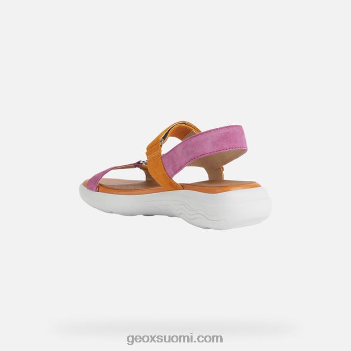 fuksia/appelsiini 42HD236 Geox spherica ec5w nainen