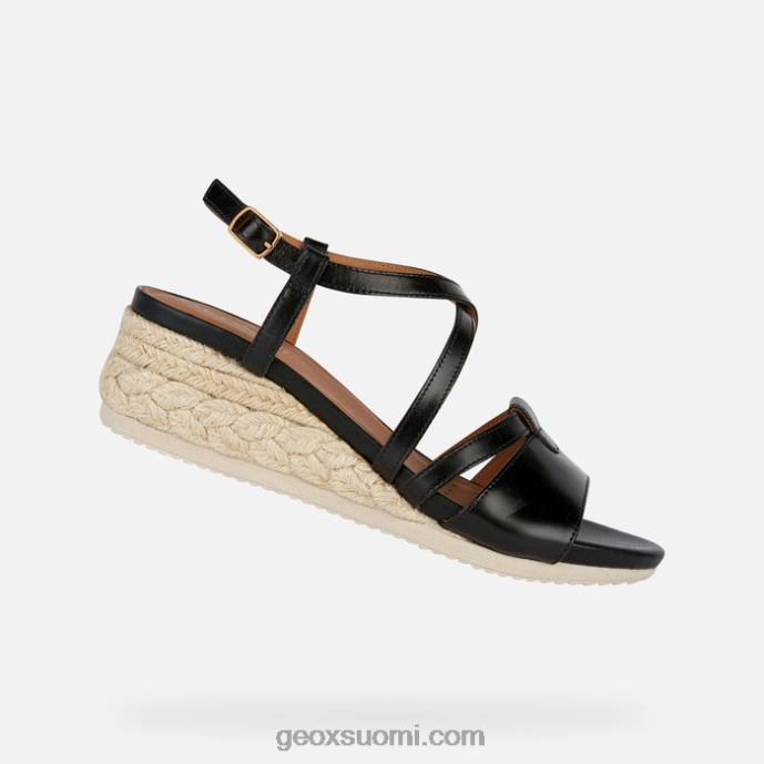 musta 42HD2143 Geox ischia corda nainen