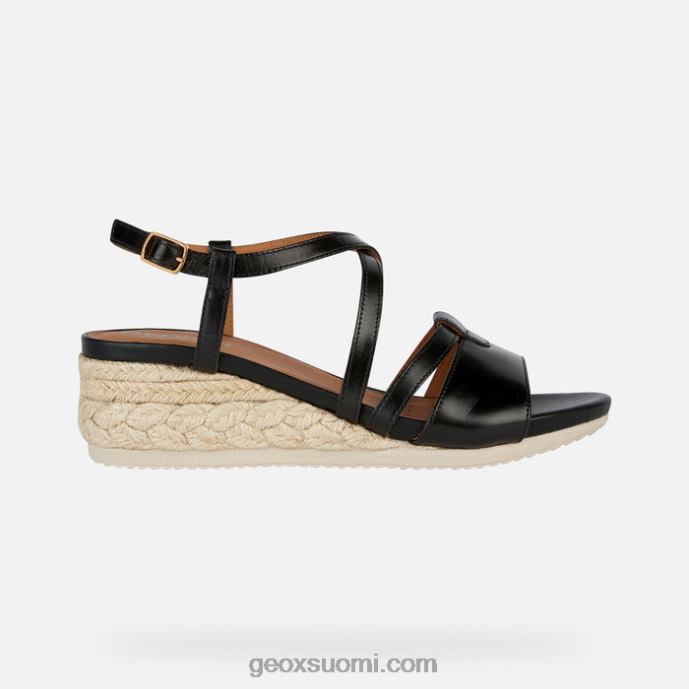 musta 42HD2143 Geox ischia corda nainen
