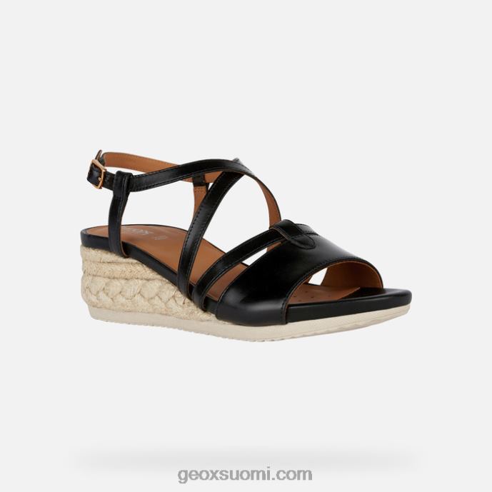 musta 42HD2143 Geox ischia corda nainen
