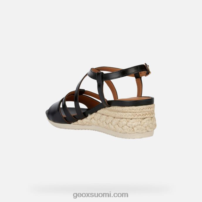 musta 42HD2143 Geox ischia corda nainen