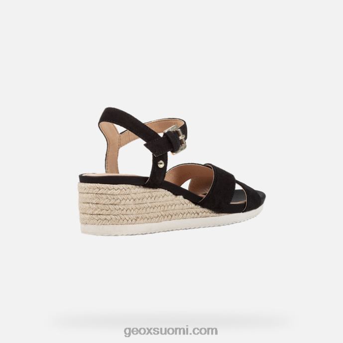 musta 42HD2167 Geox ischia corda nainen
