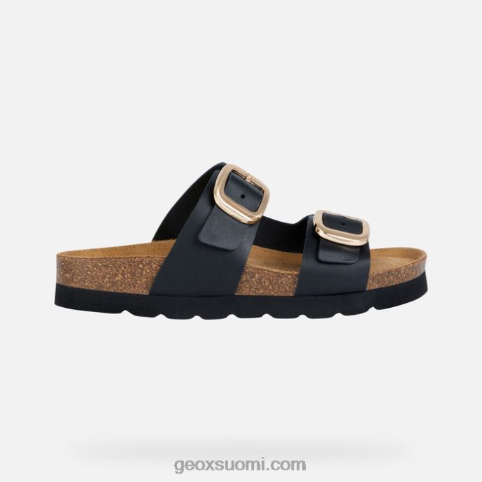 musta 42HD21701 Geox brionia korkea nainen