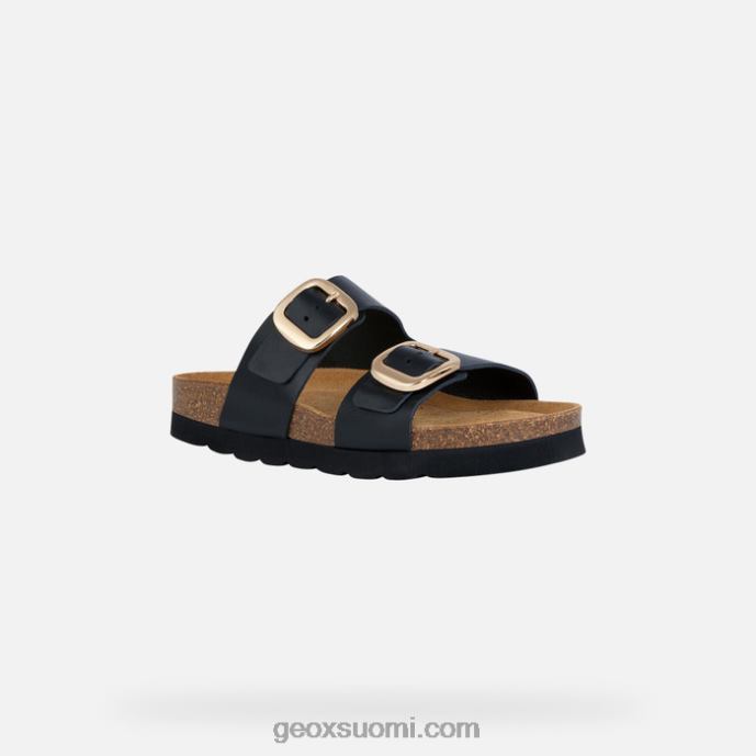 musta 42HD21701 Geox brionia korkea nainen