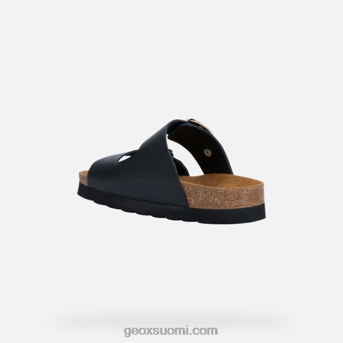 musta 42HD21701 Geox brionia korkea nainen