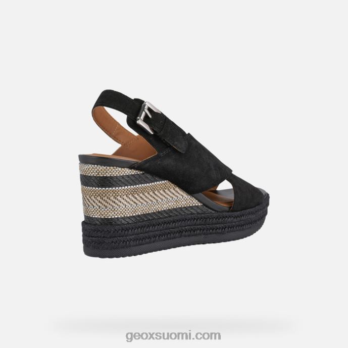 musta 42HD21734 Geox ponza nainen
