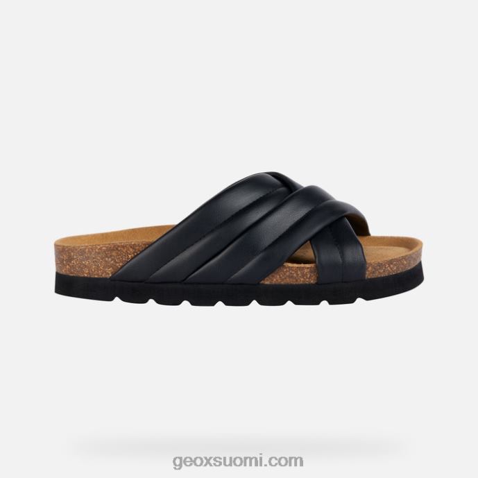 musta 42HD2261 Geox brionia korkea nainen