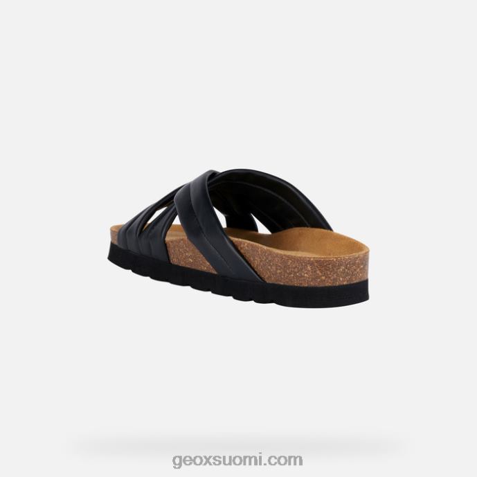 musta 42HD2261 Geox brionia korkea nainen