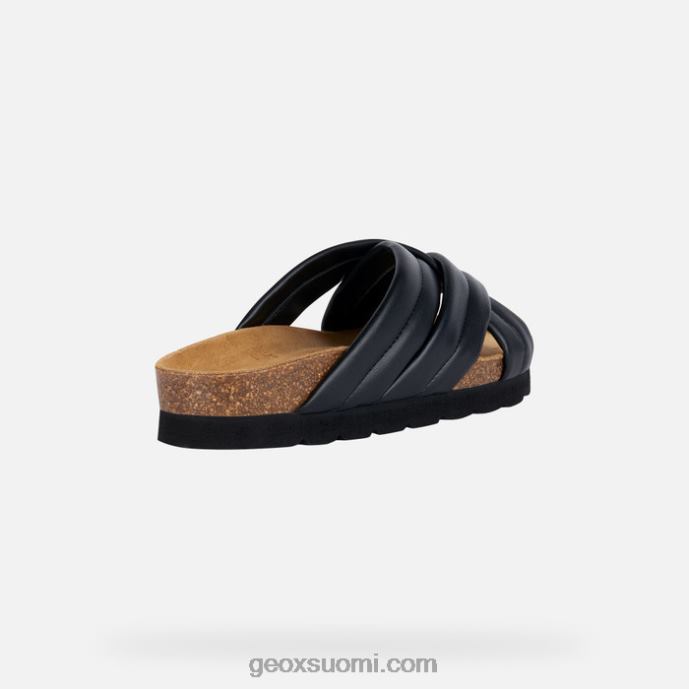 musta 42HD2261 Geox brionia korkea nainen