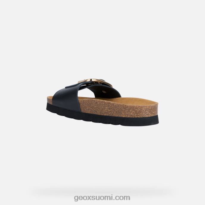 musta 42HD2277 Geox brionia korkea nainen