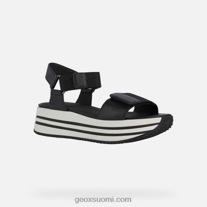 musta 42HD2355 Geox sandaali kency nainen