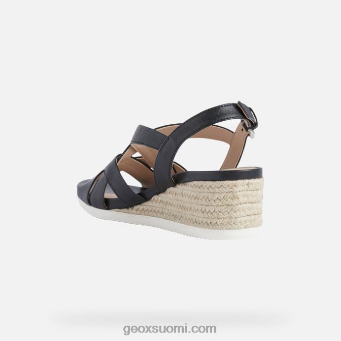 musta 42HD2454 Geox ischia corda nainen