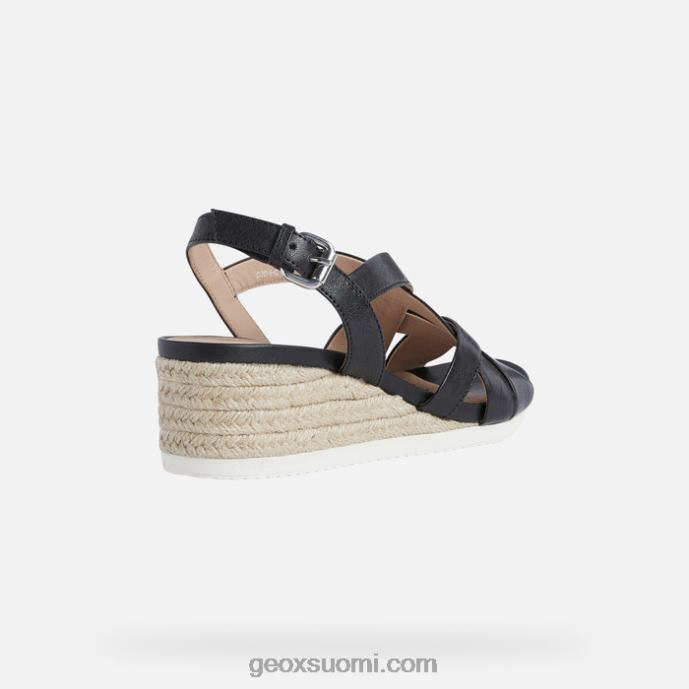 musta 42HD2454 Geox ischia corda nainen