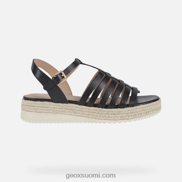 musta 42HD2531 Geox eolie nainen