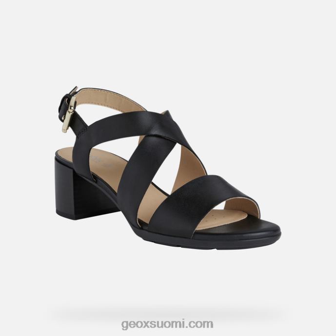 musta 42HD2588 Geox marykarmen mid sandaali nainen