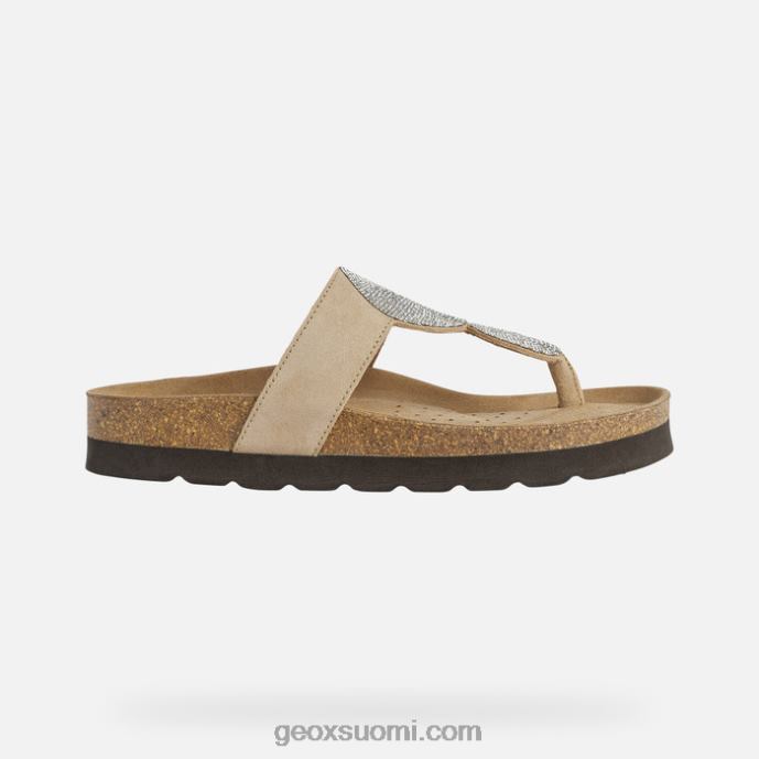 vaalea taupe 42HD2379 Geox brionia korkea nainen