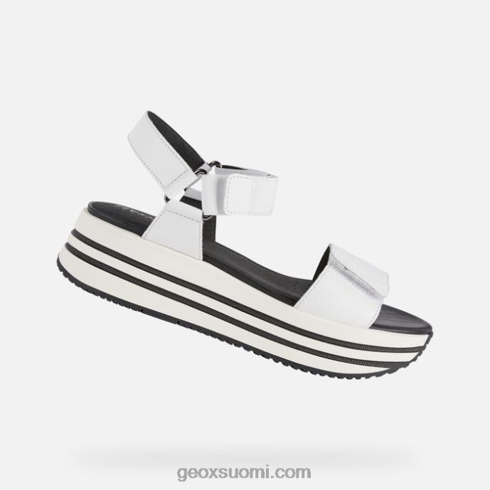 valkoinen 42HD2354 Geox sandaali kency nainen