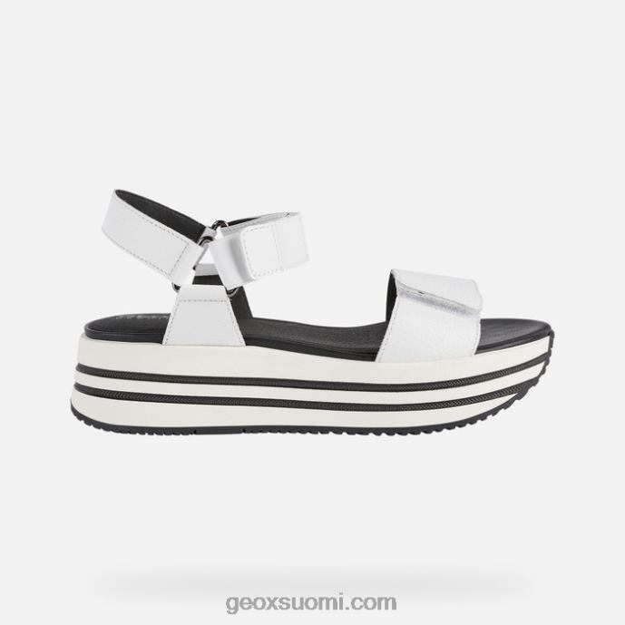 valkoinen 42HD2354 Geox sandaali kency nainen
