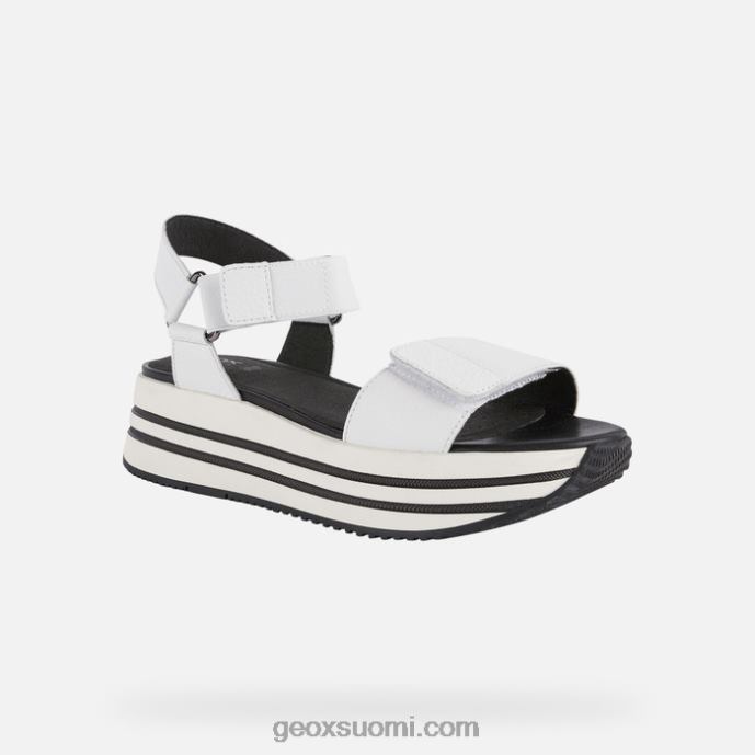valkoinen 42HD2354 Geox sandaali kency nainen