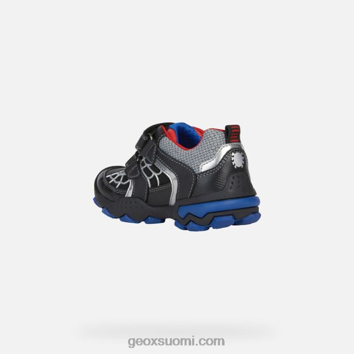 musta punainen 42HD21009 Geox buller juniori