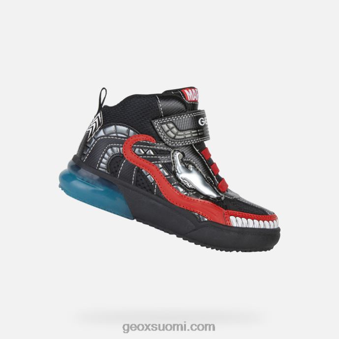 musta punainen 42HD21016 Geox grayjay juniori