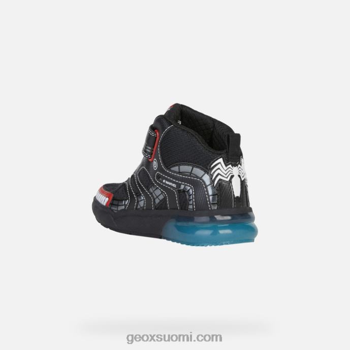 musta punainen 42HD21016 Geox grayjay juniori