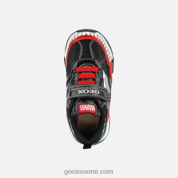 musta punainen 42HD21023 Geox bayonyc juniori