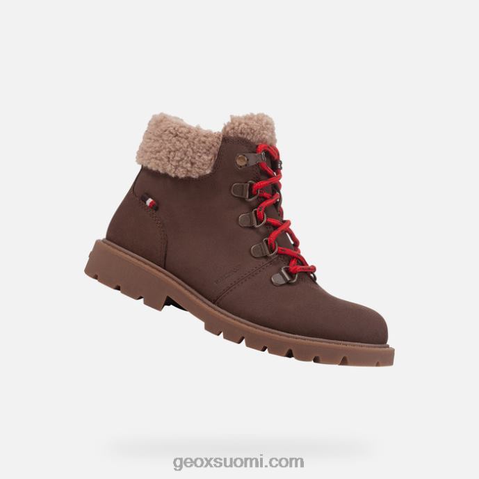 kahvi/tumma beige 42HD21063 Geox shaylax junior