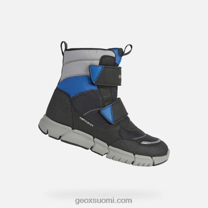 musta/kuninkaallinen 42HD21072 Geox flexyper abx junior