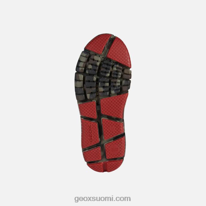 musta punainen 42HD21996 Geox flexyper abx poika