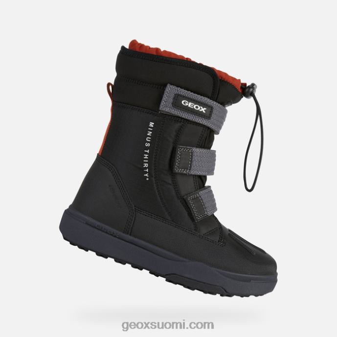 musta/ruoste 42HD21319 Geox bunshee pg abx poika