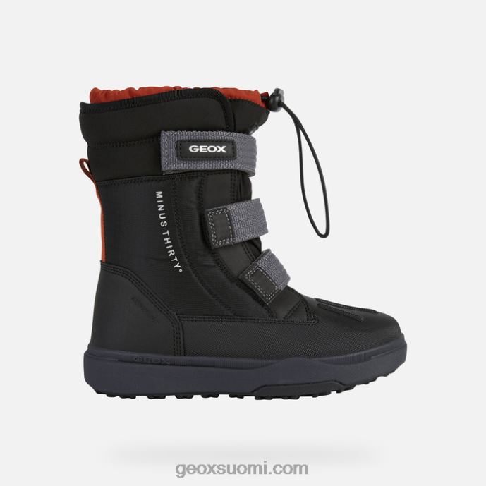 musta/ruoste 42HD21319 Geox bunshee pg abx poika