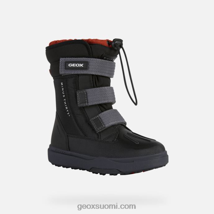 musta/ruoste 42HD21319 Geox bunshee pg abx poika