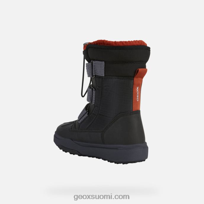 musta/ruoste 42HD21319 Geox bunshee pg abx poika