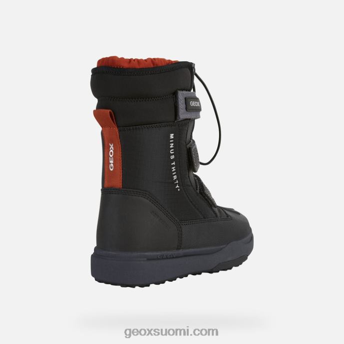 musta/ruoste 42HD21319 Geox bunshee pg abx poika