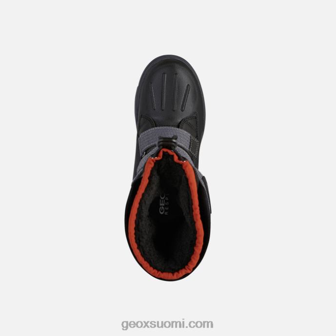 musta/ruoste 42HD21319 Geox bunshee pg abx poika