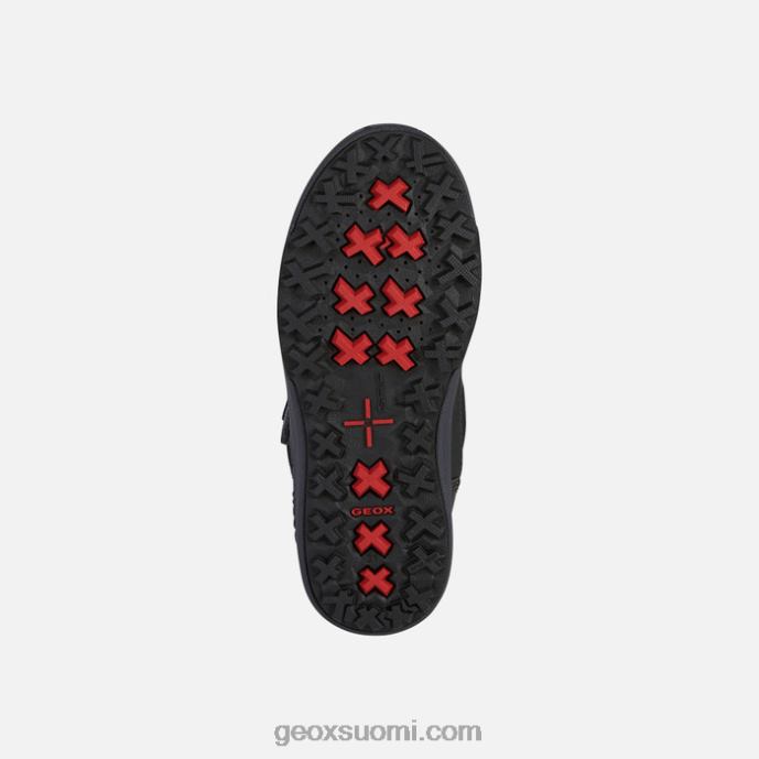 musta/ruoste 42HD21319 Geox bunshee pg abx poika