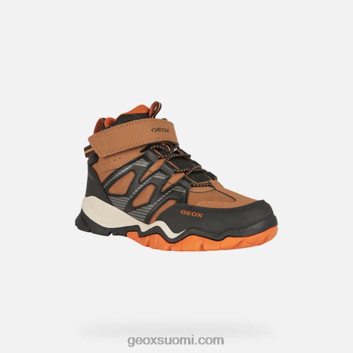 Ruskea/musta 42HD21273 Geox montrack abx poika