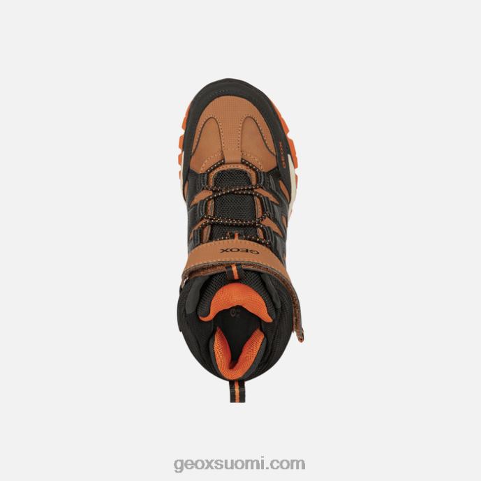 Ruskea/musta 42HD21273 Geox montrack abx poika