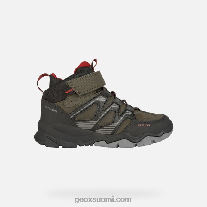 armeija/musta 42HD21274 Geox montrack abx poika