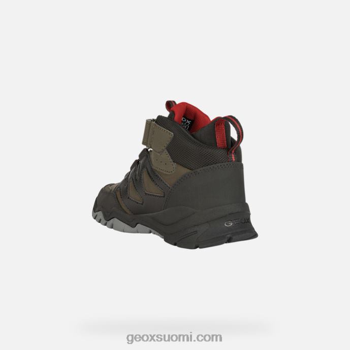 armeija/musta 42HD21274 Geox montrack abx poika