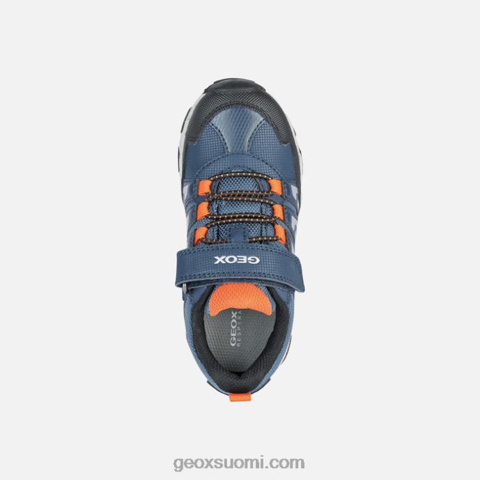 laivastonsininen/oranssi 42HD21051 Geox magnetar abx junior