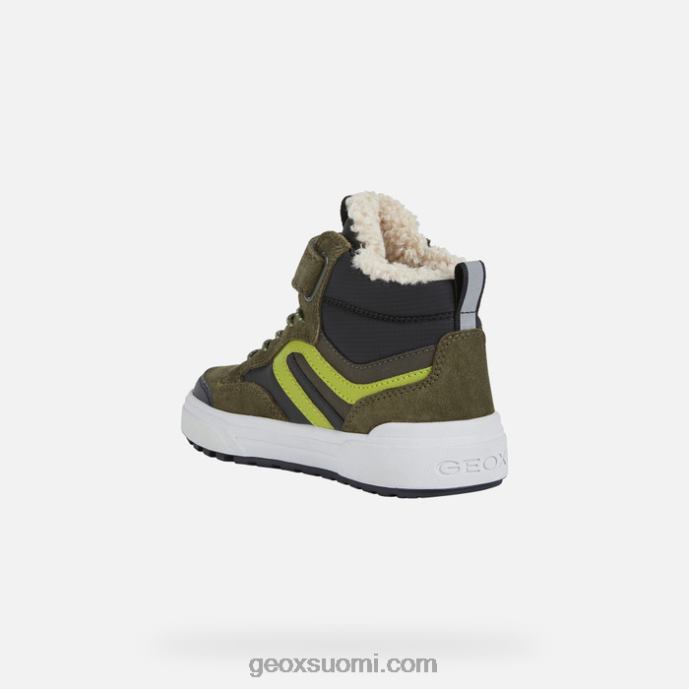 tummanvihreä/limenvihreä 42HD21077 Geox weemble abx junior