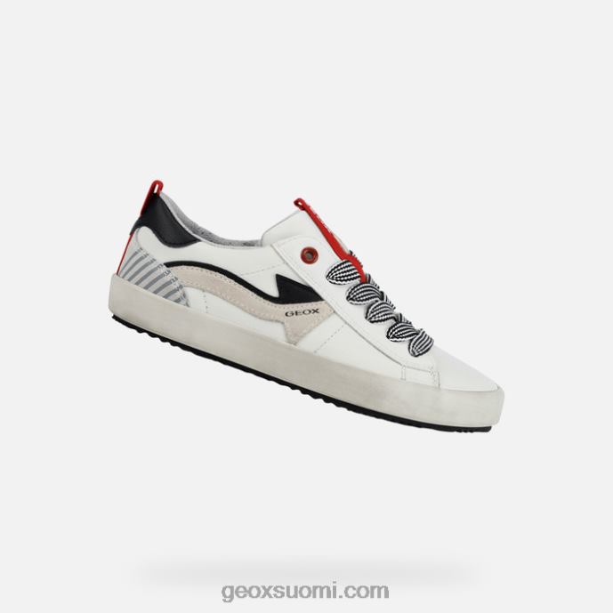 valkoinen punainen 42HD21392 Geox alonisso poika